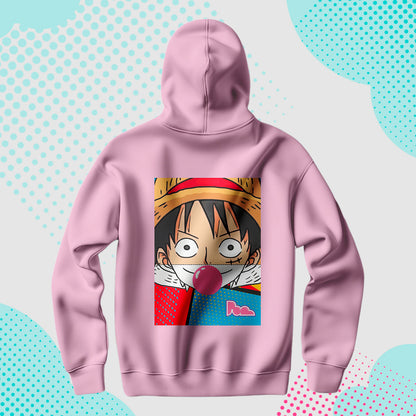 Felpa Pop con Cappuccio "Luffy"