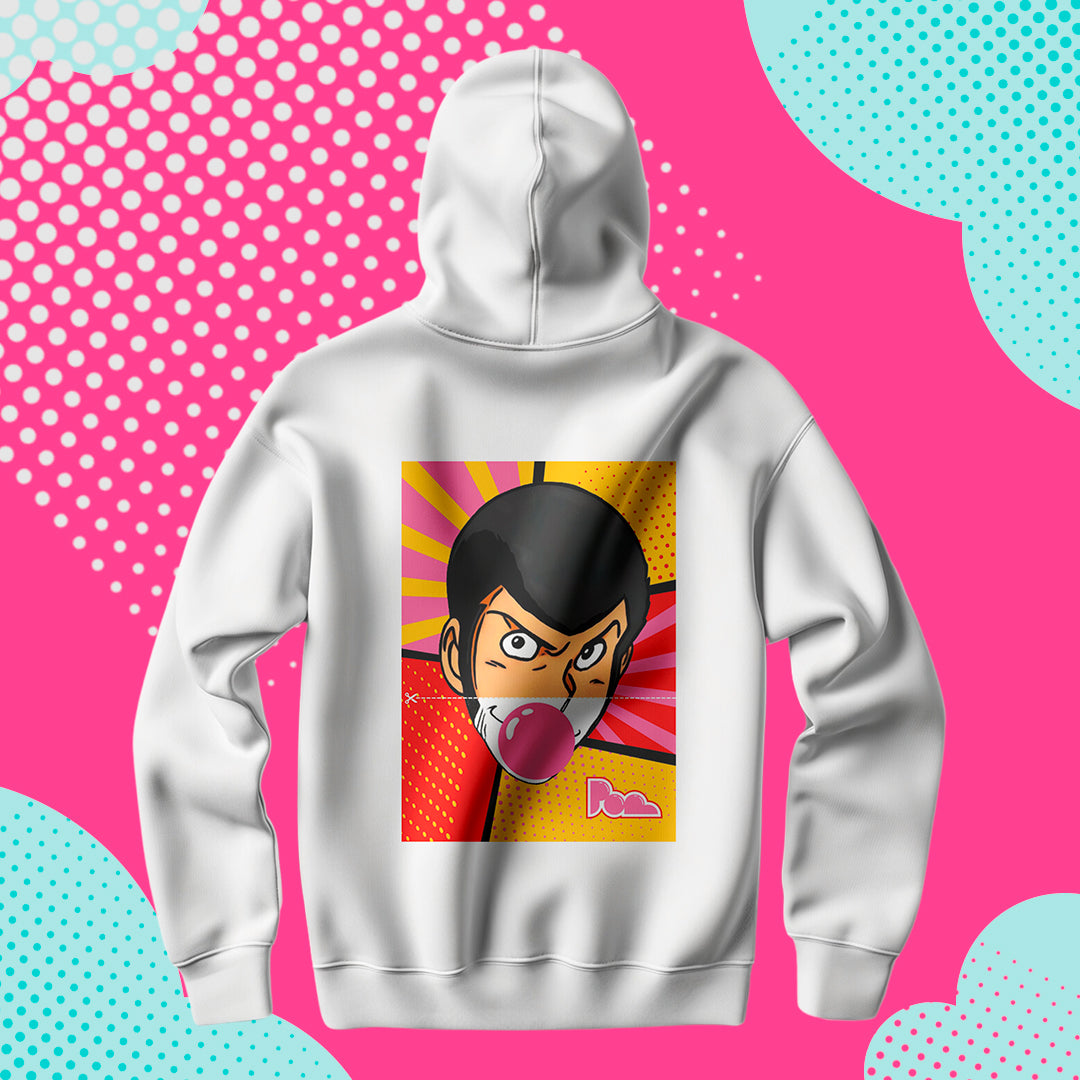 Felpa Pop con Cappuccio "Lupin"