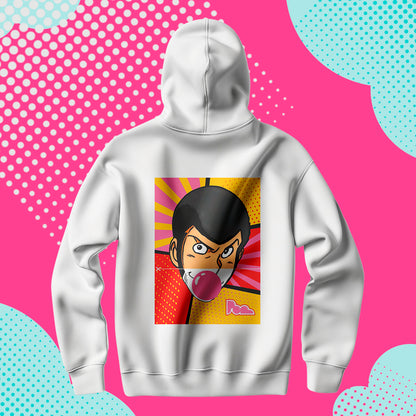 Felpa Pop con Cappuccio "Lupin"