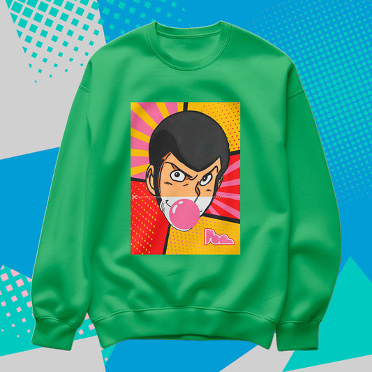 Felpa Pop Girocollo "Lupin"