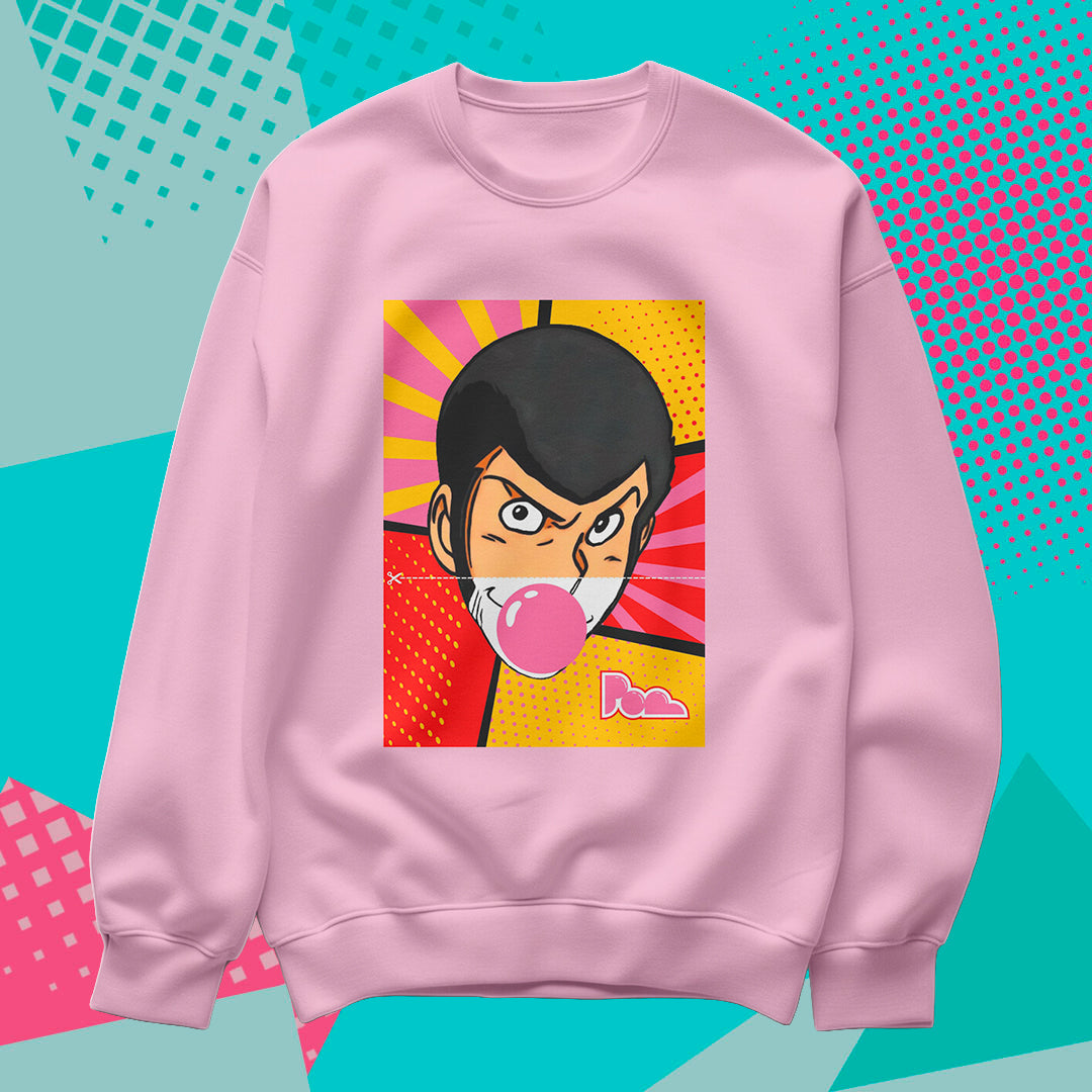 Felpa Pop Girocollo "Lupin"