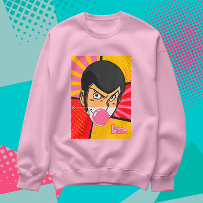 Felpa Pop Girocollo "Lupin"