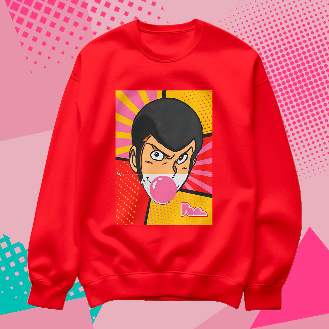 Felpa Pop Girocollo "Lupin"
