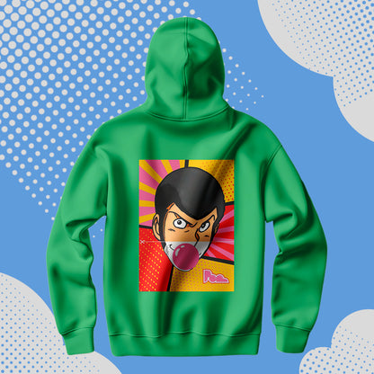 Felpa Pop con Cappuccio "Lupin"