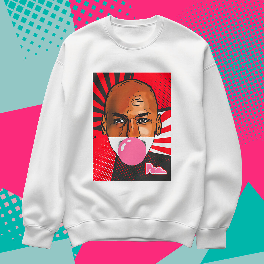Felpa Pop Girocollo "Mj"
