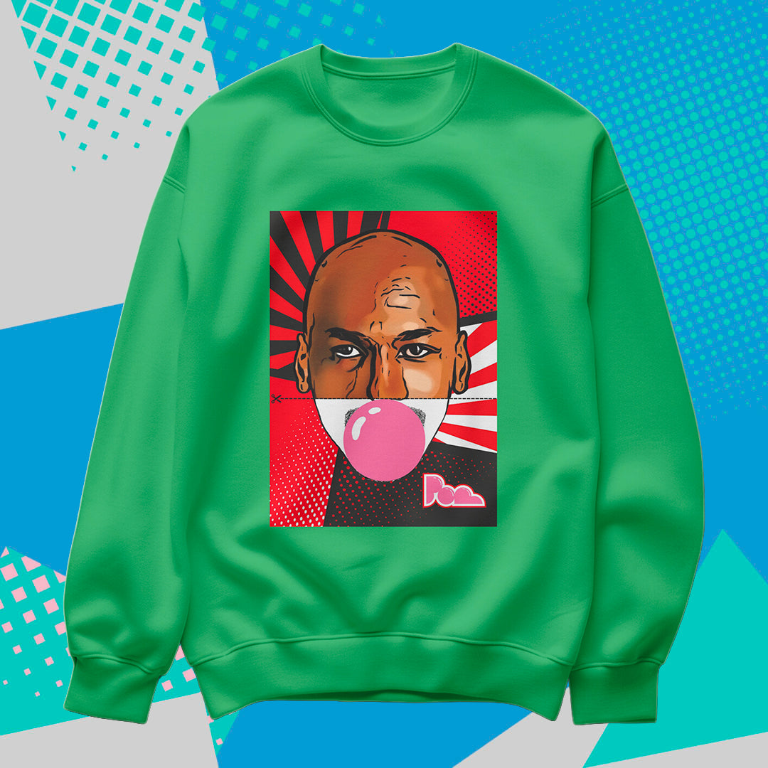 Felpa Pop Girocollo "Mj"