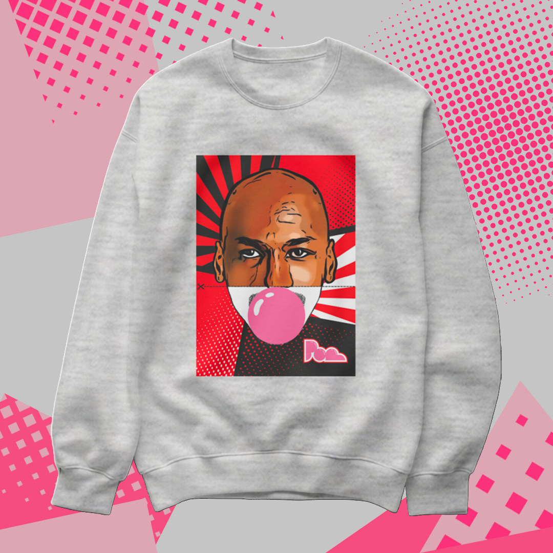 Felpa Pop Girocollo "Mj"