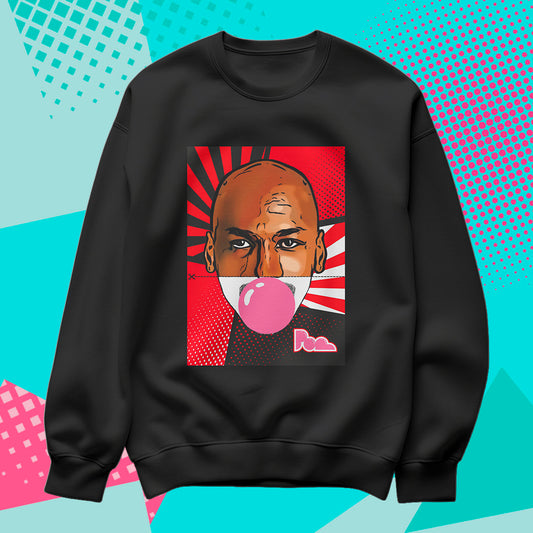 Felpa Pop Girocollo "Mj"