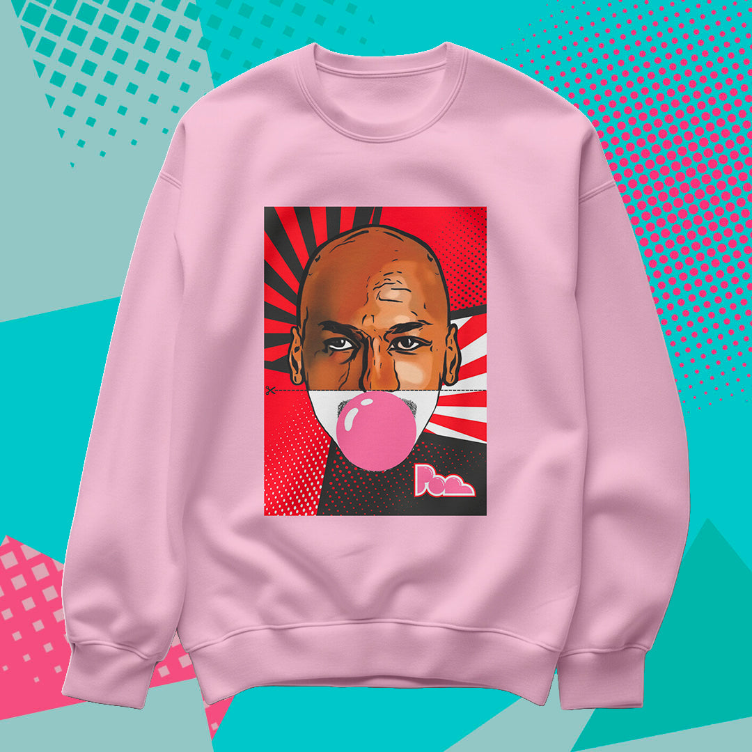 Felpa Pop Girocollo "Mj"