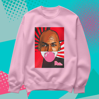 Felpa Pop Girocollo "Mj"