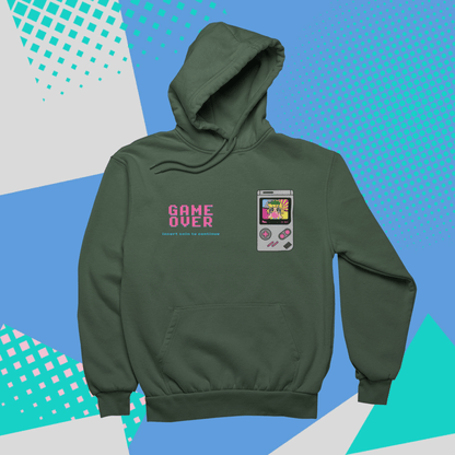 Felpa con Cappuccio - POP "Gameboy Pollon Pixel"