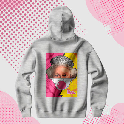 Felpa Pop con Cappuccio "Queen"