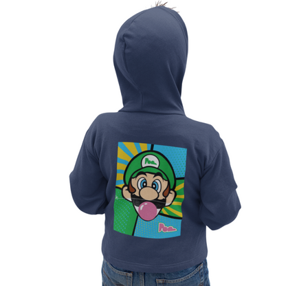 Felpa con zip Pop "Luigi" KIDS - PopbyAlessandro