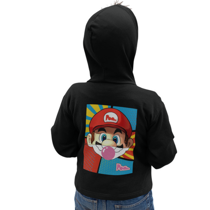 Felpa con zip Pop "Mario" KIDS - PopbyAlessandro