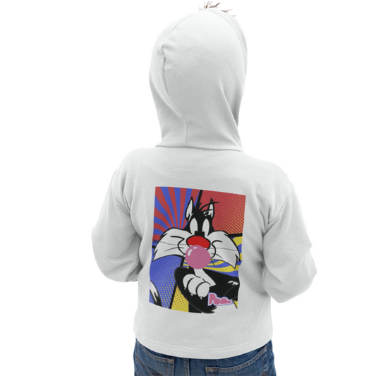 Felpa con zip Pop "Silvestro" KIDS - PopbyAlessandro