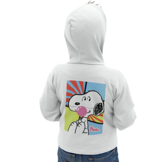 Felpa con zip Pop "Snoopy" KIDS - PopbyAlessandro
