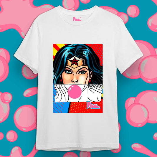 T-Shirt Bubble "Wonder Woman"
