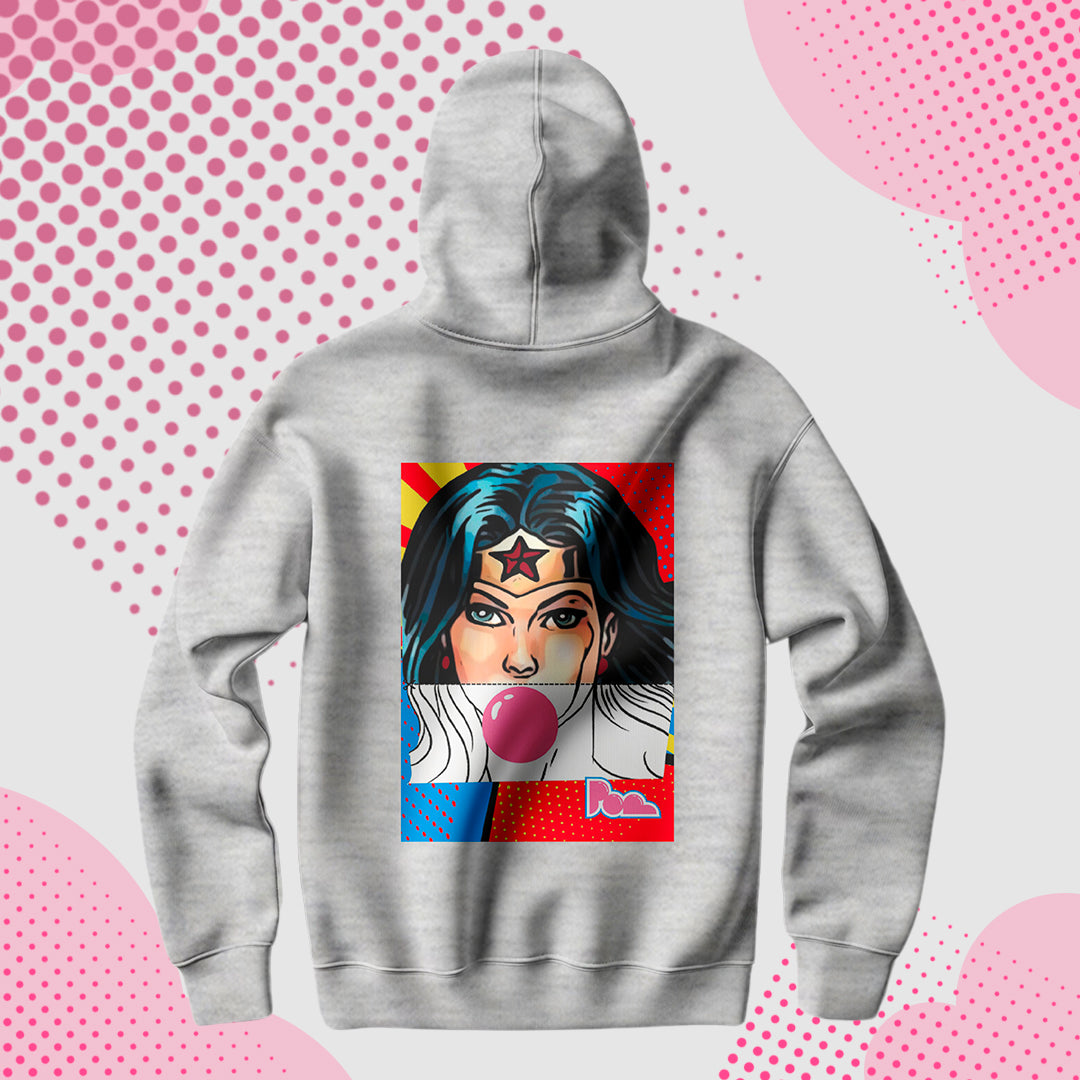 Felpa Pop con Cappuccio "Wonder Woman"